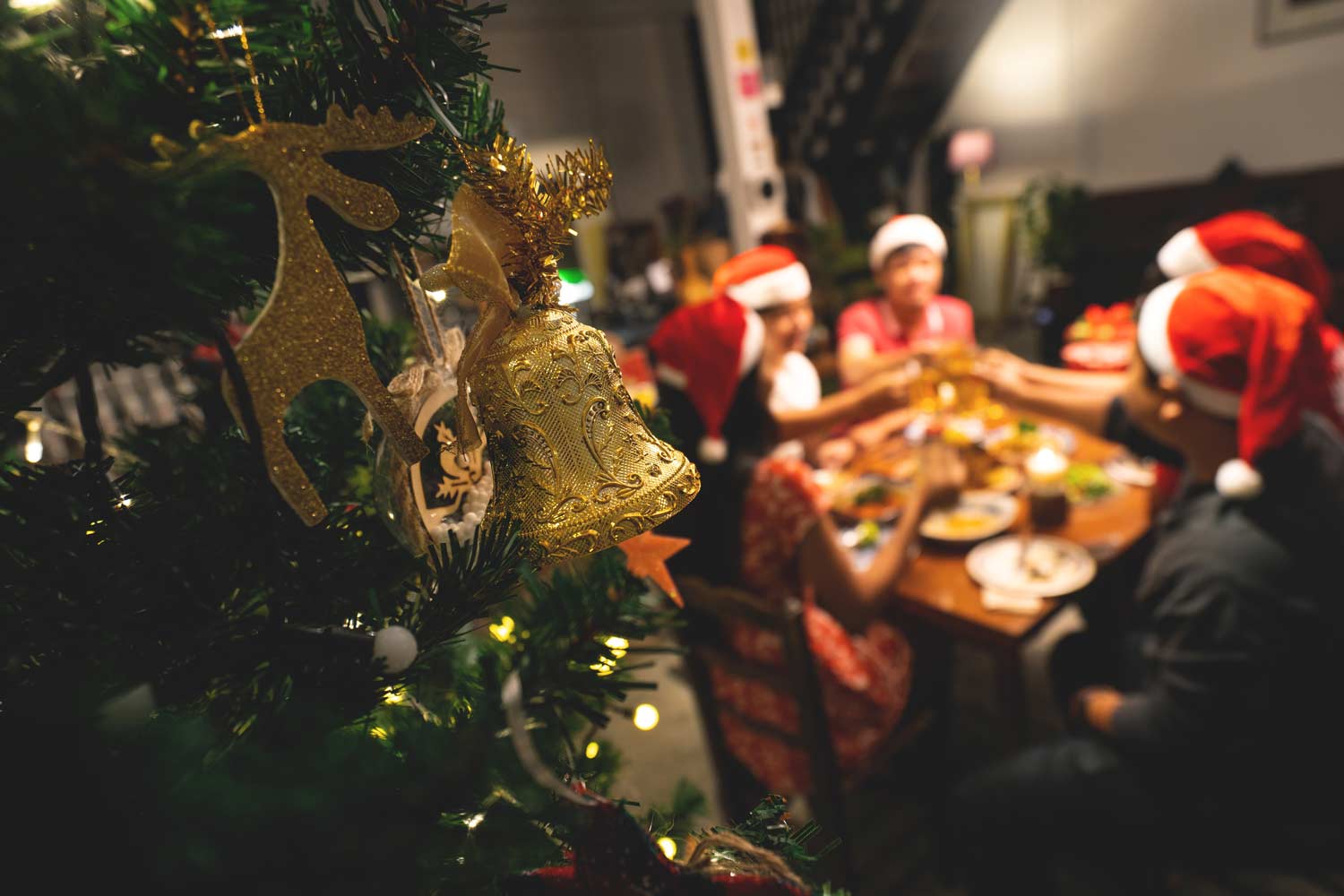 Julefrokost på oluf bagers gård i odense
