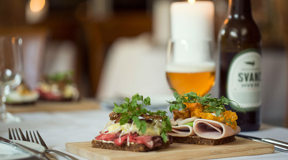 Smørrebrød til frokost