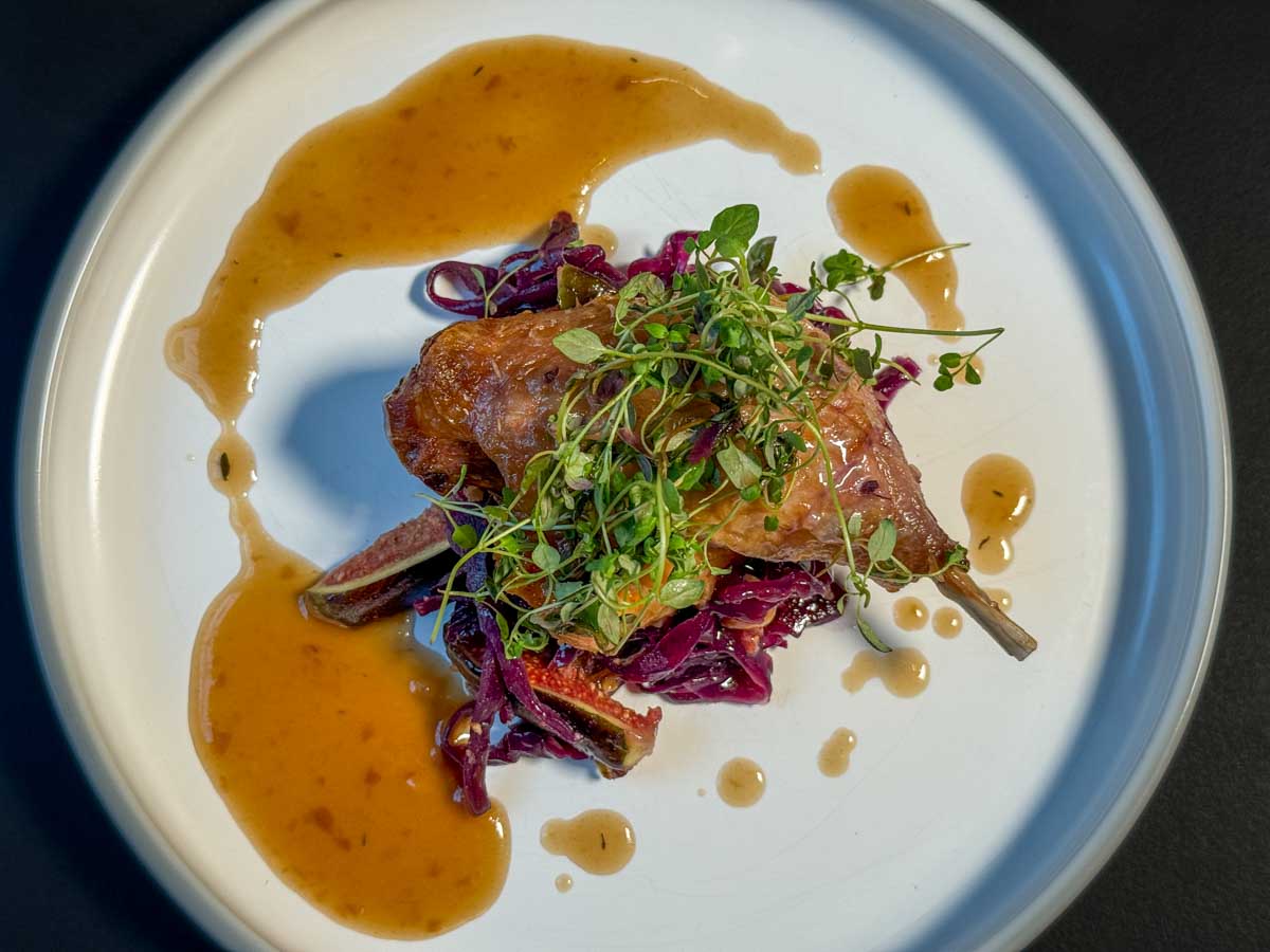 Confiteret and-B Mortensaften i Odense – som takeaway eller i restauranten med confiteret andelår