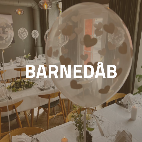 Hold barnedåb hos Oluf Bagers Gård i Odense